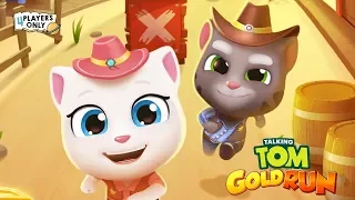 Talking Tom Gold Run | NEW UPDATE - WILD WEST: Explore this desert side world! By Outfit7 Limited