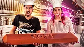 QUEM FEZ O MELHOR KITKAT GIGANTE | Gabriel e Shirley 2.0