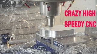 CRAZY HIGH SPEEDY TECHNOLOGY ON CNC MILLING MACHINES | VERY HIGH SPEED CNC | HYPNOTIC  Lathe Machine