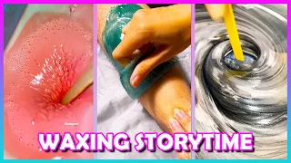 🌈✨ Satisfying Waxing Storytime ✨😲 #439 I ghosted my GF for her sister