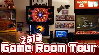 2019 Game Room Tour - Complete Overview of our Video Game Collection