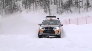 Subaru Forester SJ New Winter Road Impression