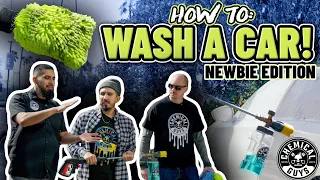 Tips for beginners on how to wash a car using the two bucket method - Chemical Guys