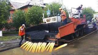 5 World's Fastest Modern Road Construction Machines - Amazing Extreme Asphalt Paving Machine