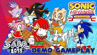 Reliving a Childhood Game - Sonic Advance Revamped [SAGE2018 Demo]