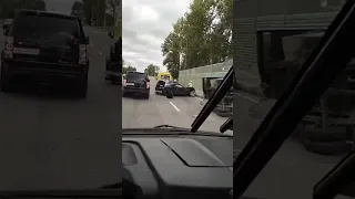 Chevrolet Camaro crash😔😢😥