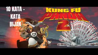 KUNG FU PANDA 2. 10 Kata-kata bijak dalam Film Kung Fu Panda 2