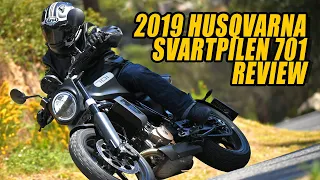 2019 Husqvarna Svartpilen 701 Video Review