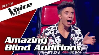 TOP 10 | Most AMAZING BLIND AUDITIONS in The Voice Kids