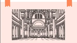 Immersive ASMR: Captivating Sketching Sounds of Exquisite Architectural Spaces