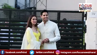 Kiara Advani and Sidharth Malhotra FIRST PUBLIC VIDEO after Marriage as Husband and Wife- Focus News