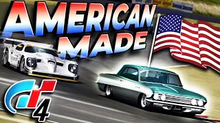 Can You Beat Gran Turismo 4 With American Cars Only?