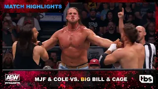 MJF and Adam Cole Face Big Bill and Brian Cage | AEW Dynamite | TBS