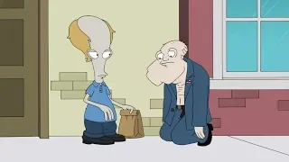 American Dad - Two banks. My body's full of money