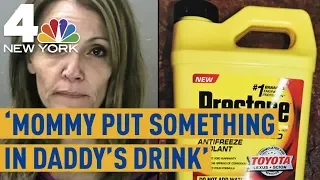 Mom Accused of Trying to Poison Husband With Antifreeze in Front of Kids | NBC 4 New York