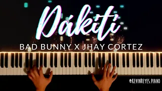 Bad Bunny x Jhay Cortez - Dákiti (Piano Cover) Tutorial