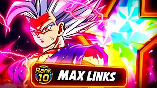 (Dokkan Battle) 100% RAINBOW MAX LINKS LR BEAST* GOHAN SHOWCASE! *Character is not Beast Gohan