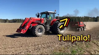 Kylvämistä + tulipalo!