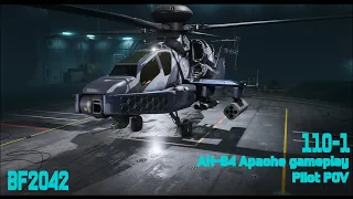 Battlefield 2042 | AH-64 Apache Gameplay 110-1 | Exposure