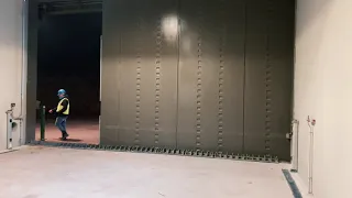 Blast Resistant Sliding Door