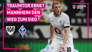 Preußen Münster - Waldhof Mannheim, Highlights mit Live-Kommentar | 3. Liga | MAGENTA SPORT