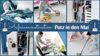 Aufräum Motivation / Clean with me Schlafzimmer & Kinderzimmer / Putzmotivation / Putz in den Mai 22