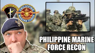 British Army Soldier Reacts to Philippines Marine Force Recon (Special Operations)