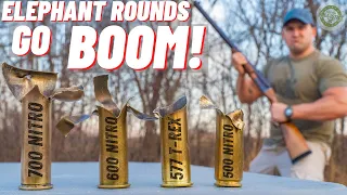 When Elephant Rounds Go BOOM !!!