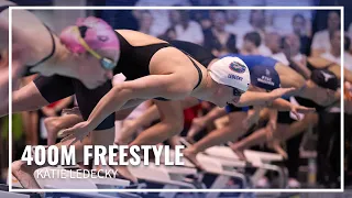 Katie Ledecky Picks Up Second Win of the Meet in the 400M Freestyle | TYR Pro Swim Series Knoxville