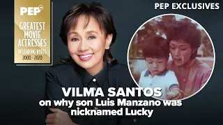 Kaya Lucky ang palayaw ni Luis Manzano, ayon kay Vilma Santos | PEP Exclusives