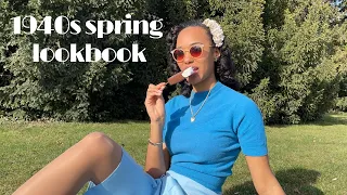 1940s end of spring lookbook 💐