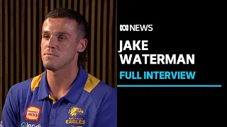 West Coast Eagles forward Jake Waterman speaks on struggle with ulcerative colitis | ABC News