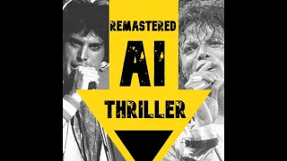 Michael Jackson Vs Freddie Mercury AI - Thriller Remastered AI