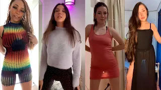 😱Transparent Dress Challenge😱[4K] Girls Without Underwear #20