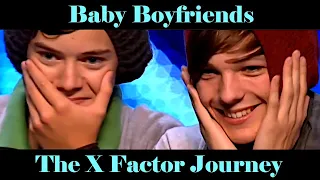 Harry & Louis Falling in Love on The X Factor | Larry Stylinson | One Direction