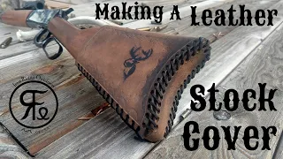 Making  a Leather Stock Cover