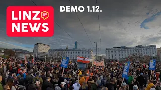 Demos in Linz - 1.12.2021