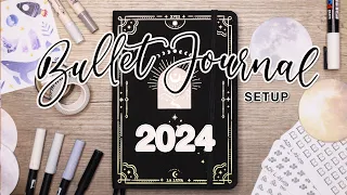 En route vers 2024 ! | Bullet Journal Setup 🐺