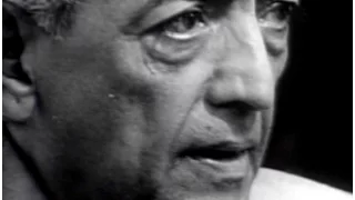 J Krishnamurti - The Real Revolution - 1. Where are we going?