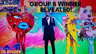 GROUP B FINAL WINNER REVEALED #themaskedsinger