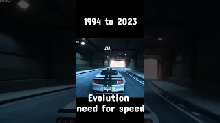 evolution need for speed 1994 to 2023 #shorts #youtubeshorts #viralshorts