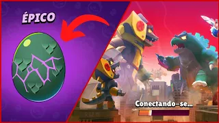 BRAWL STARS|JOGANDO A NOVA ATUALIZAÇÃO E GANHEI UMA NOVA MUTAÇÃO!!??|MODO GODZILLA