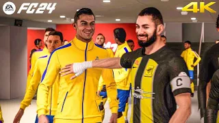 (PS5) FC 24 | AL NASSR VS AL ITTIHAD | ROSHN SAUDI LEAGUE | RONALDO VS BENZEMA | 4K 60 HDR