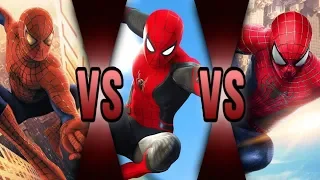 Film Theory Spider-Man Battle Royale Response! (MCU VS Sam Raimi VS TASM VS Spider-Verse)