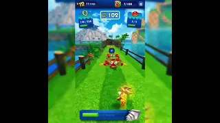 Super Shadow gameplay _Sonic dash (I'm very rusty)