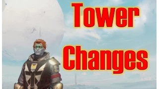 House of Wolves Changes to the Tower (Destiny Update)