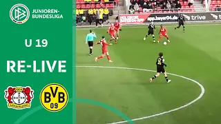 Bayer 04 Leverkusen U 19 - Borussia Dortmund U 19 |  RE-LIVE | A-Junioren-Bundesliga 22/23