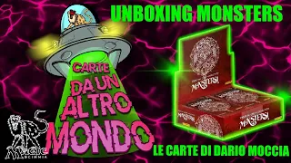 UNBOXING MONSTERS - Le nuove carte di Dario Moccia - Carte da un’altro mondo 🪐