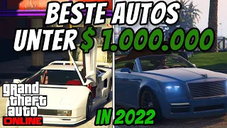 TOP 8 Autos unter $ 1.000.000 in GTA Online 2022