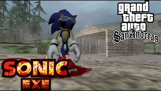 GTA San Andreas Sonic.EXE !!!!!!